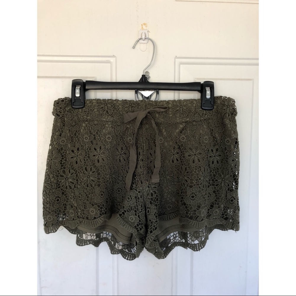 Crochet Lace Shorts